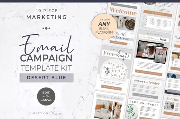 Download Email Marketing Template Canva Set - Email marketing Collection