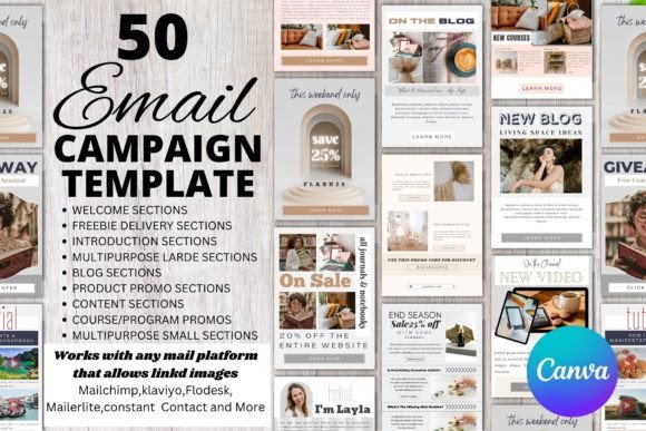 Download Email Marketing Canva Template - Email marketing Collection