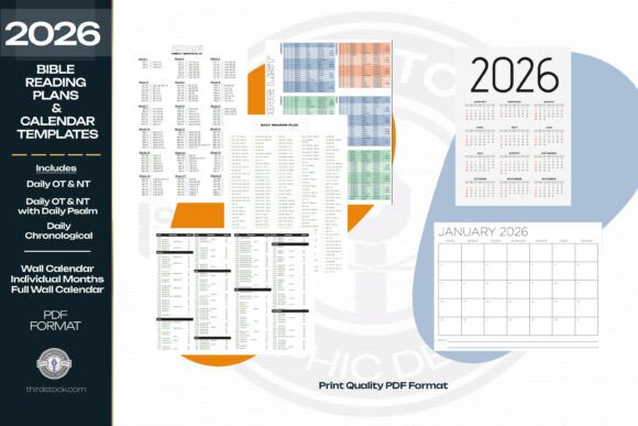 Download Bible Reading Plan 2026 Printables Plus - Bible reading plan Collection