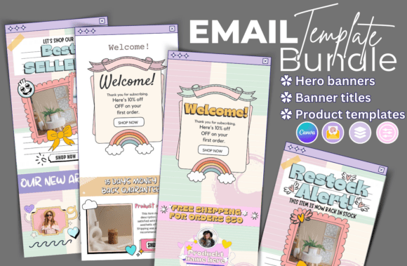 Download Email Marketing Templates Canva - Email marketing Collection